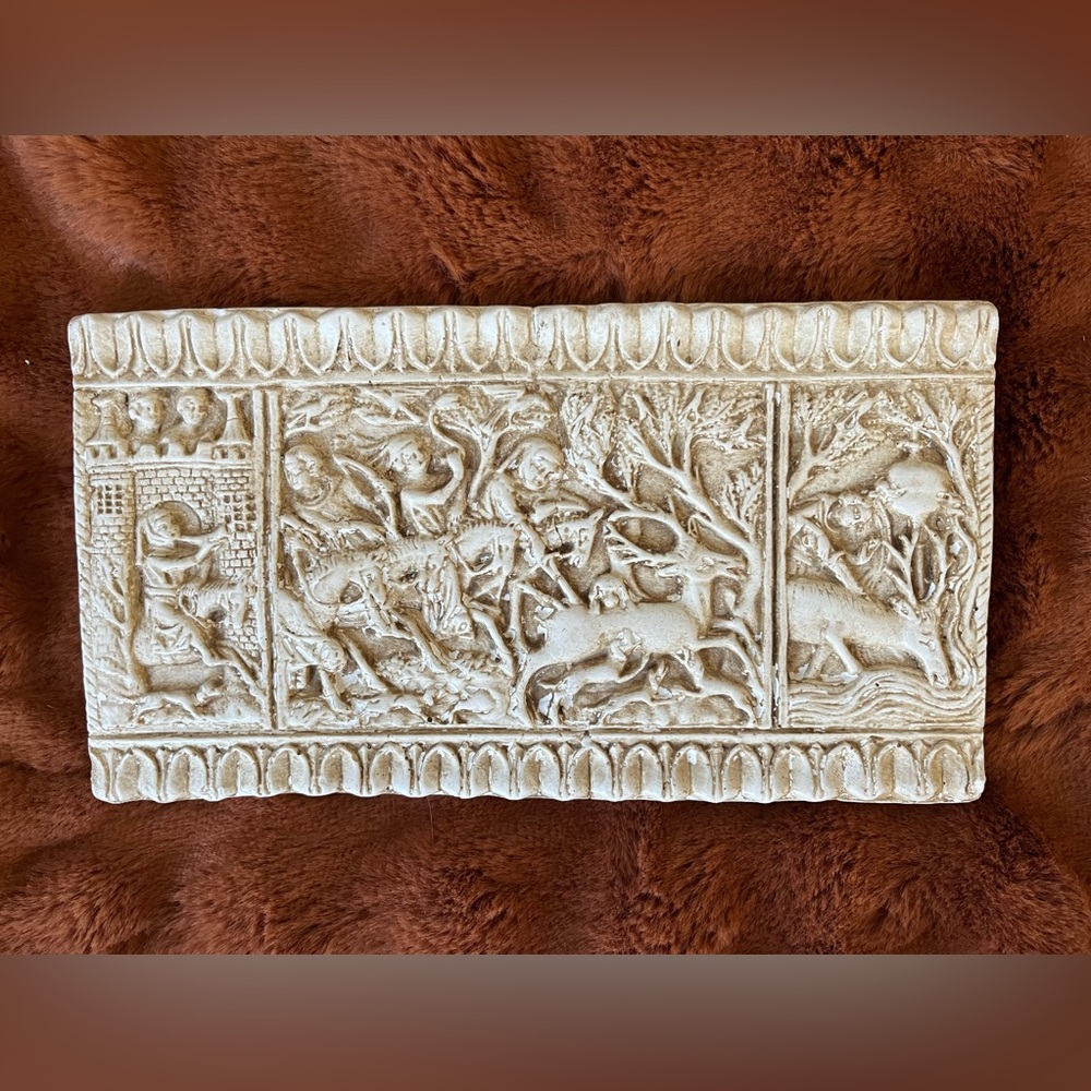Copy of Ivory box lid -French hunt